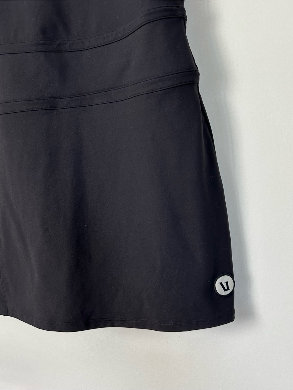 Vuori Topspin Dress Black Size Medium - Picture 2 of 5